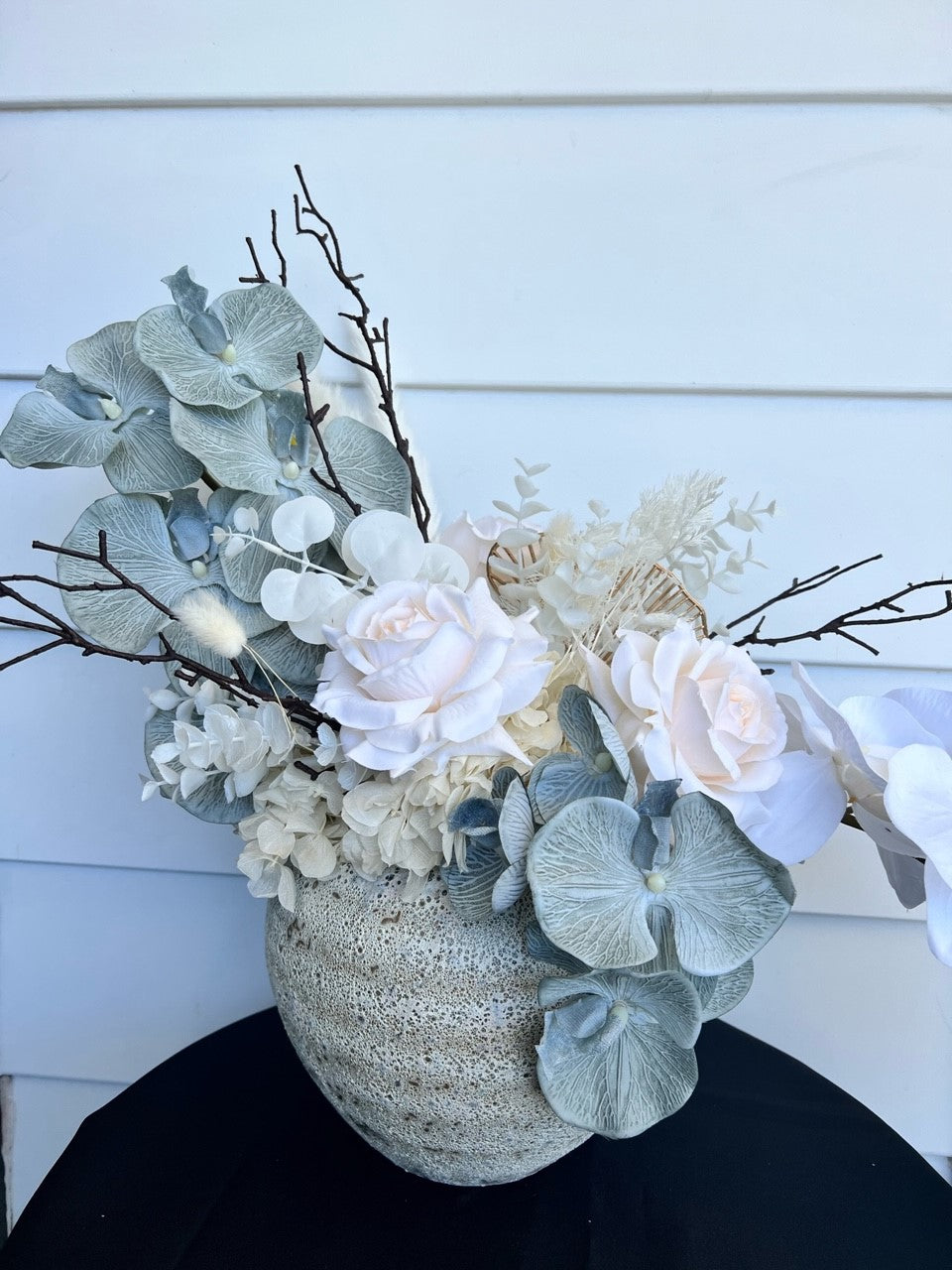 Neutral Mint Floral Arrangement